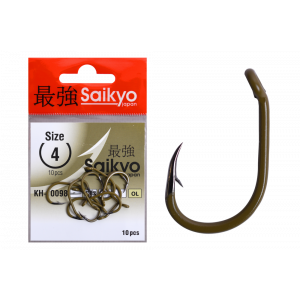 Крючки Saikyo KH-10098 Clever Carp OL №4 (10 шт.)