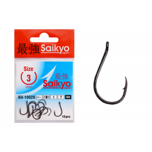 Крючки Saikyo KH-10026 Chinu Ring BN №3 (10шт)